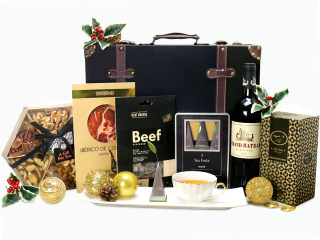 Wine n Food Hamper - Christmas Hamper L2 - L76609166 Photo