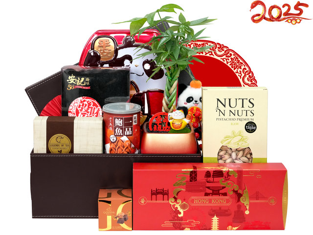 新年果籃Hamper - 鮑你發財賀年禮籃 CNYN13 - CH20110A1 Photo